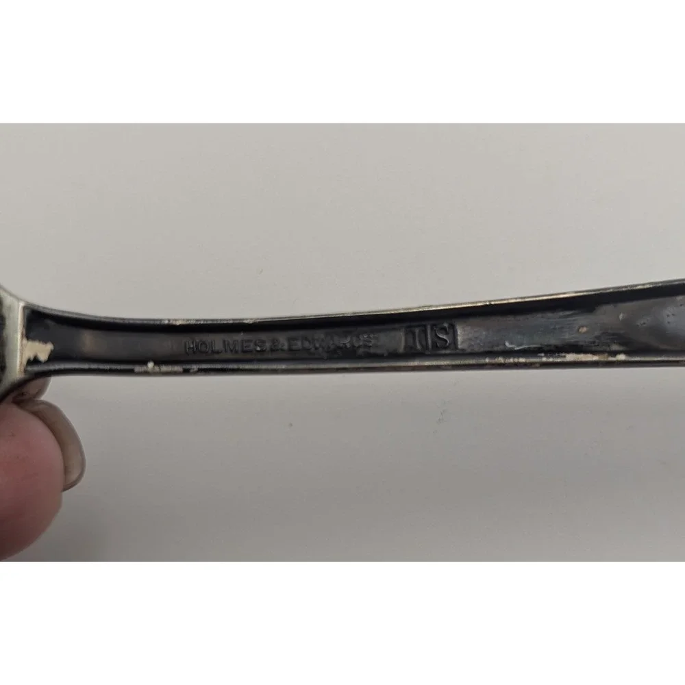 Vintage W Rogers‎ Mfg Co Spoons Holmes & Edwards Butter Spreader Silverplate 3pc